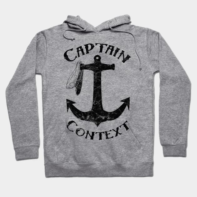 Captain Context (v2) Hoodie by bluerockproducts